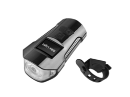 Lurelia Luz De Bicicleta Resistente À Água Recarregável Usb, 1500 Mah, Abs, Preto / Vermelho / Azul