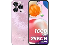 Smartphone Oukitel C3 16 Gb 256 Gb 6.52" Hd+ Pantalla Octa-core Batería 5000mah Cámara 13mp Face Id Rosa