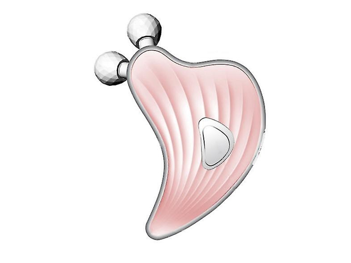 Rolo De Beleza 3d Quatro Em Um Aquecimento Vermelho E Azul A 45 C Terapia Iônica Usado Para Levantamento Anti Rugas E Firmamentocor De Rosa Yunzii