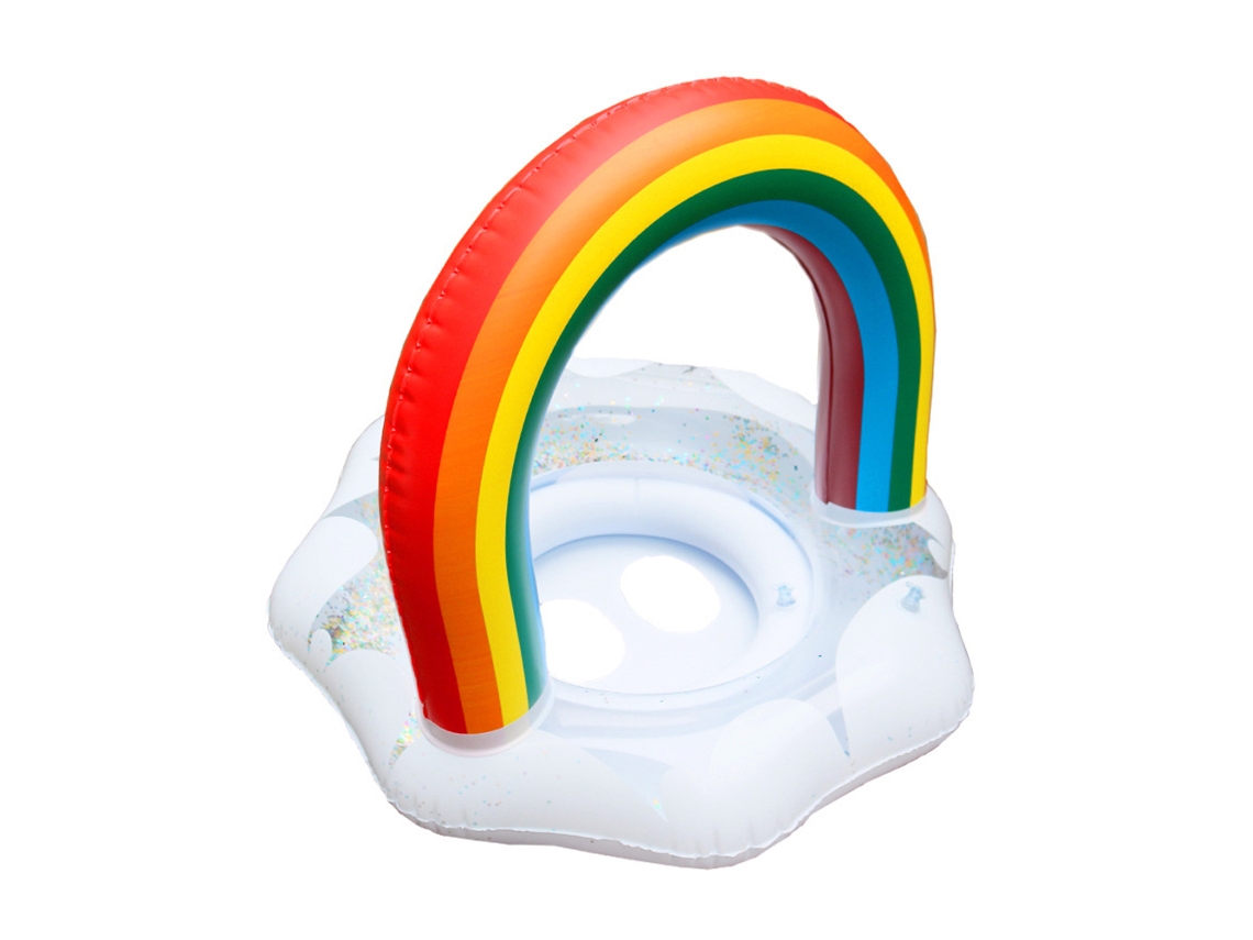 Boia Inflável Arco íris para Piscina Infantil AQUAFORGE