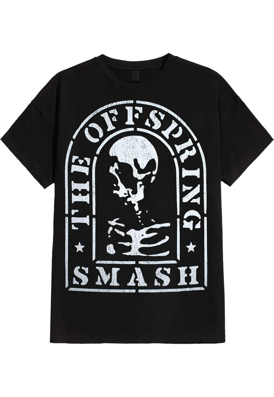 Size:s Rockinstone The Offspring - Smash - T-shirt Unisex Adults