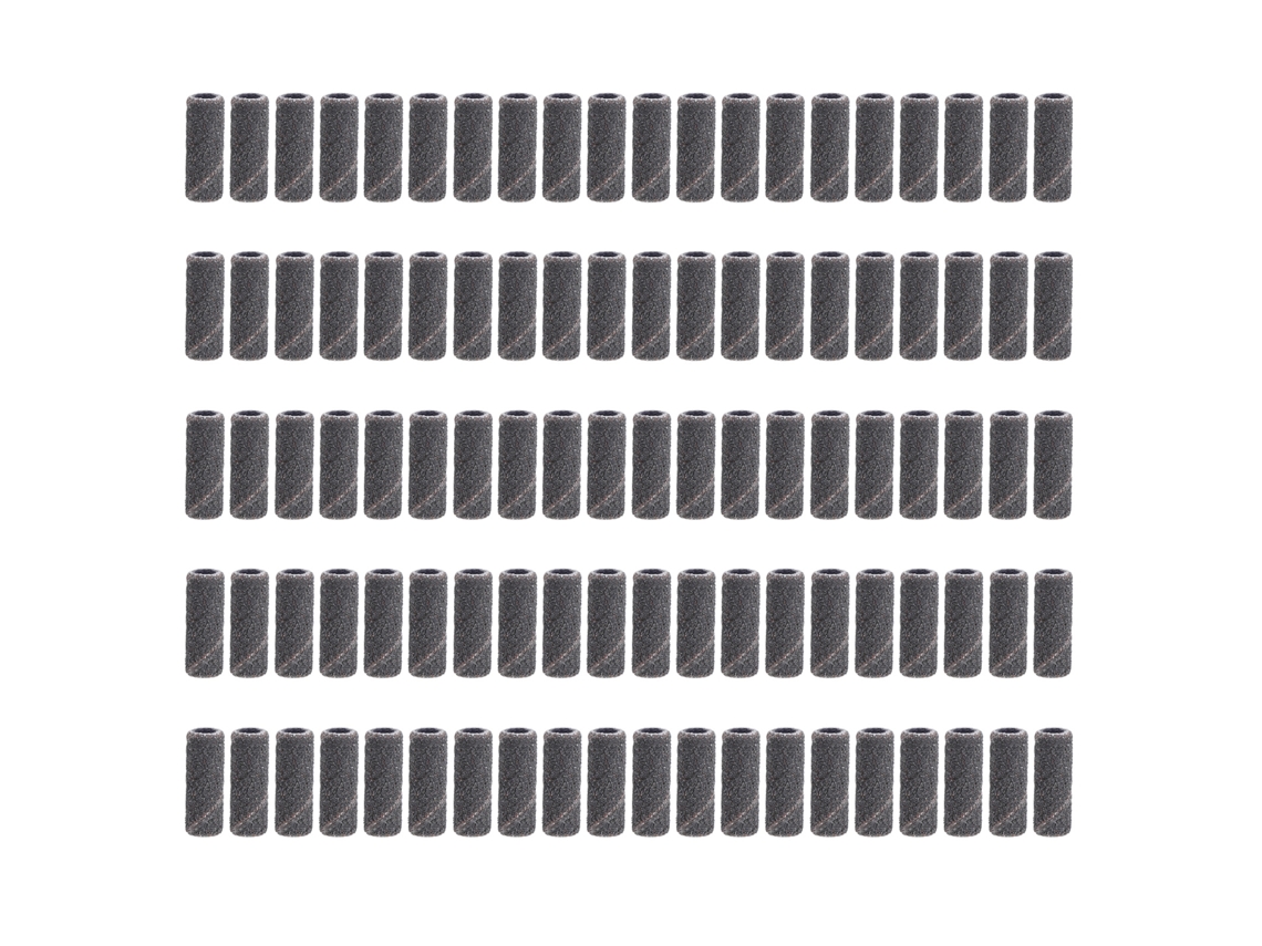100pcs Banda De Lixa Para Dremel De Unhas Artísticas Mini Profissional 120 Grit Para Manicure