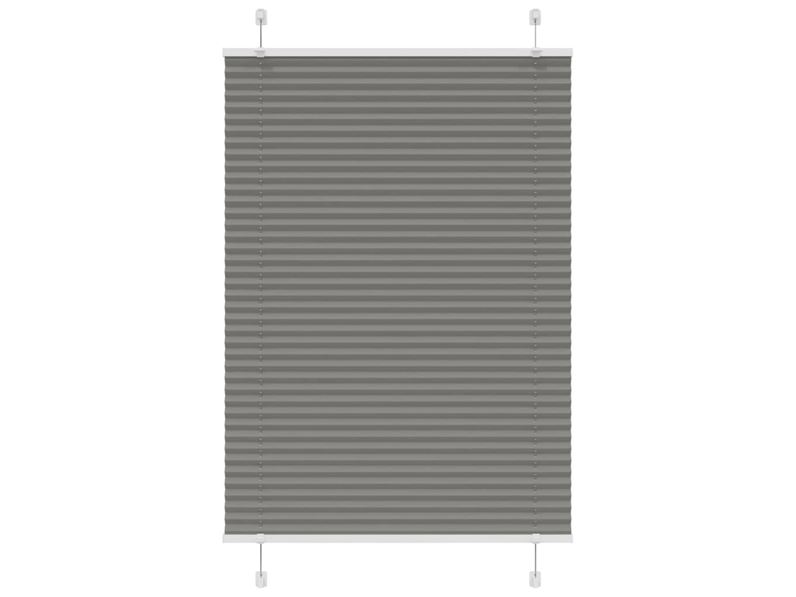 Pleated Blind, Pleated Blinds Vidaxl Antracite Poliéster (90 X 150 Cm)