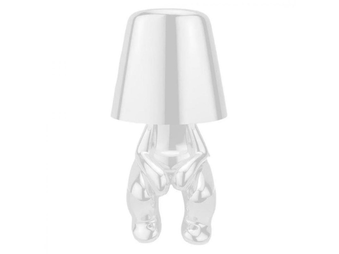 Lâmpada de Mesa Sem Fio Recarregável com Toque Nova Line Thinker Dourada