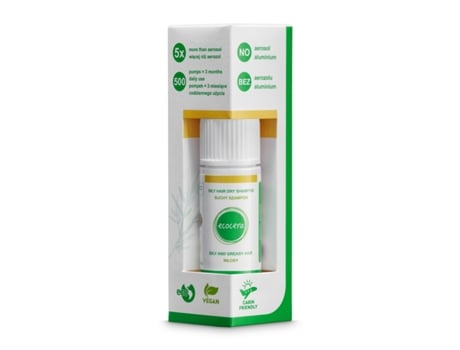 Shampoo Seco Ecocera Para Cabelos Oleosos, 15g
