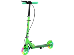 Patins Infantis Com Freios Duplos, Verde, 3 8 Anos