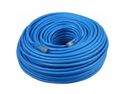 Lurelia Cabo Ethernet Cat6 Rj45 1000 Mbps 100 M Plano Azul Para Rede Lan