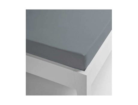 Len?ol de Baixo MIRACLE HOME (150 cm - Algod?o - Cinzento)