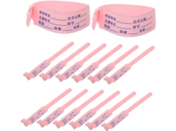 Pulseira de identificação infantil Artibetter, tira de papel sintético PP, pacote com 100 unidades, altamente visível e