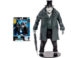 Figura The Penguin Batman: Arkham City Dc Multiverse Gold Label Collection 18 Cms