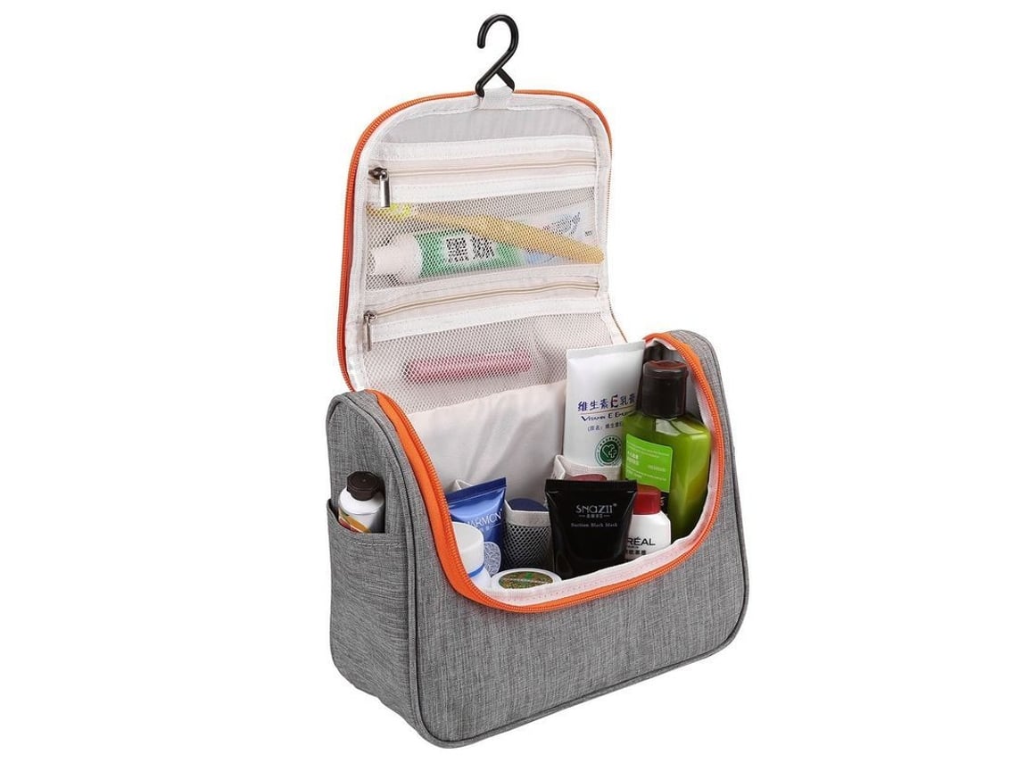 2026 bolsa de Toiletries Colgante Resistente À Água com Bolsos de Malha para Viagens Homem Mulher