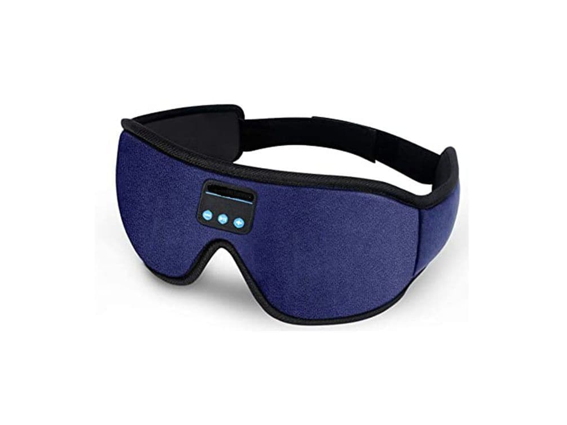 Fones de Ouvido Bluetooth para Dormir, Sem Fio, e Máscara para os Olhos, com Música AQUAFORGE
