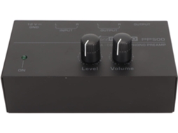 Pré Amplificador De Fono, Mini Pré Amplificador Profissional Com Controle De Volume De Baixíssimo Ru Gokoco