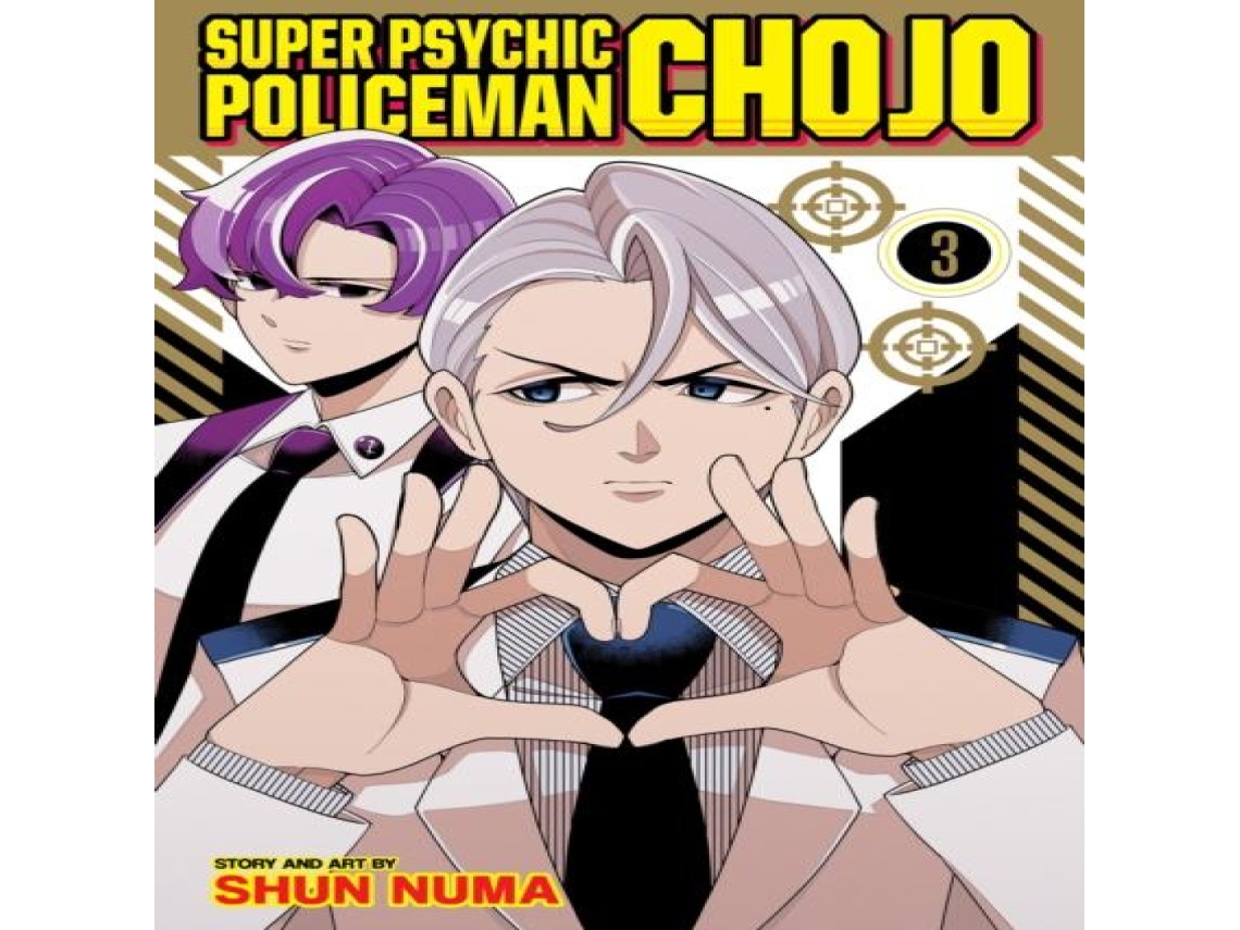 Livro Super Psychic Policeman Chojo Vol. 3 de Shun Numa (Inglês)