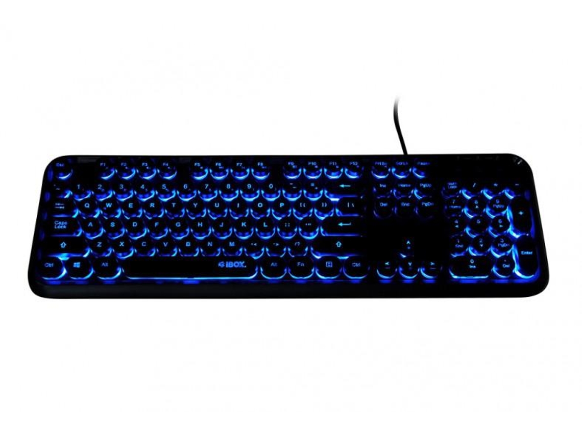 Ibox Pulsar Teclado Usb Qwerty Preto