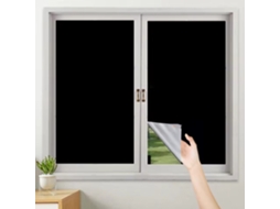 Película Para Janelas/ Película Blackout Com Velcro Para Janelas, 145x300cm