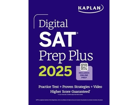 Livro Digital SAT Prep Plus 2025 Prep Book, 1 Full Length Practice Test, 700 Practice Questions de Kaplan Test Prep (Inglês)