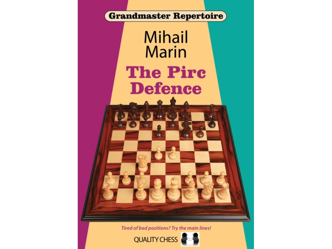 Livro The Pirc Defence de Mihail Marin (Inglês)