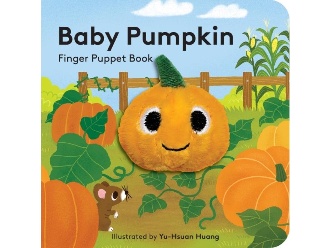 Livro Baby Pumpkin Finger Puppet Book de Abrams and Chronicle Books IWUK (Inglês)