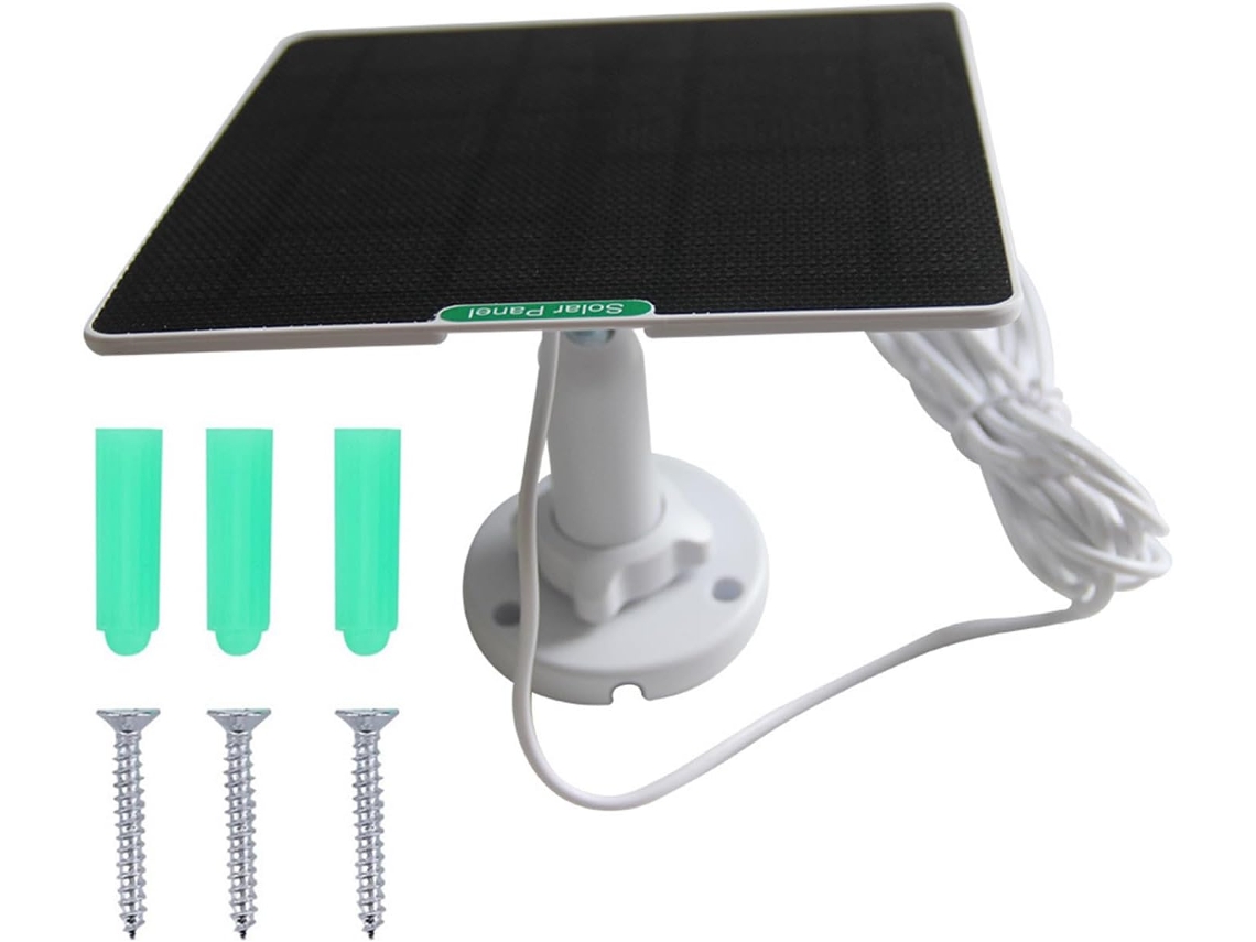 Painel Solar Etfe De 5 W Com Adaptador Micro Usb E Tipo C Para