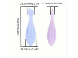Massageador Linfático de Silicone Que Estimula o Sistema e Reduz Inchaço. Ideal para Cuidados Faciais U So Diário. GOKOCO