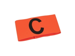 Braçadeira de Capitão SELECT (Laranja - Poliéster - S)