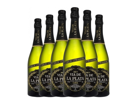 Espumante VÍA DE LA PLATA Brut Cava (0.75 L - 6 Unidades)