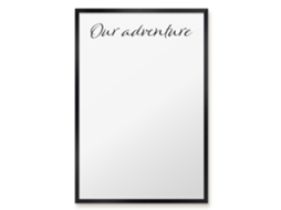 Magnetic Wall Board Our Adventure For The Office Espelharte (40x60 Cm)