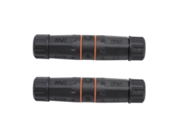 2 Unidades Conector Ethernet Rj45 Fêmea Para Fêmea Cat6a Ip68 À Prova D'água 250mhz