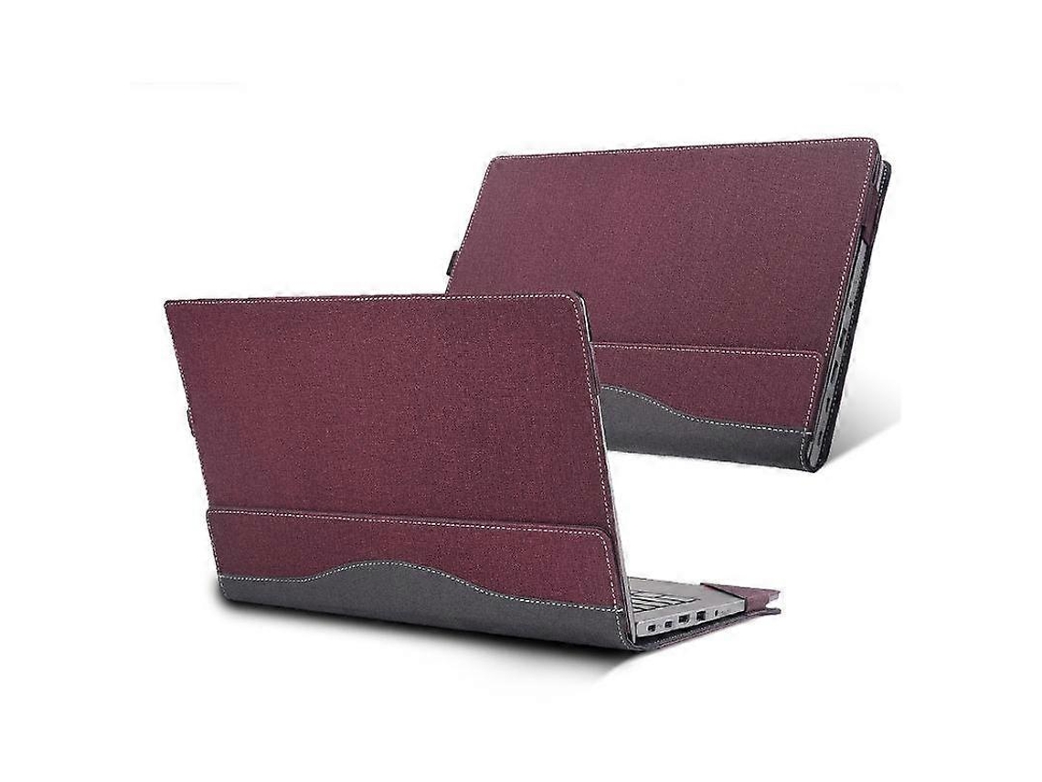 Capa Protetora De Couro Resistente A Impactos Para Laptop Lenovo Ideapad Slim 5i Gen 9 / Gen 8 De 14 Polegadas.