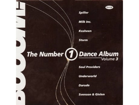 Cd Booom! The Number 1 Dance Album - Volume 3 Warner Music Benelux Wea