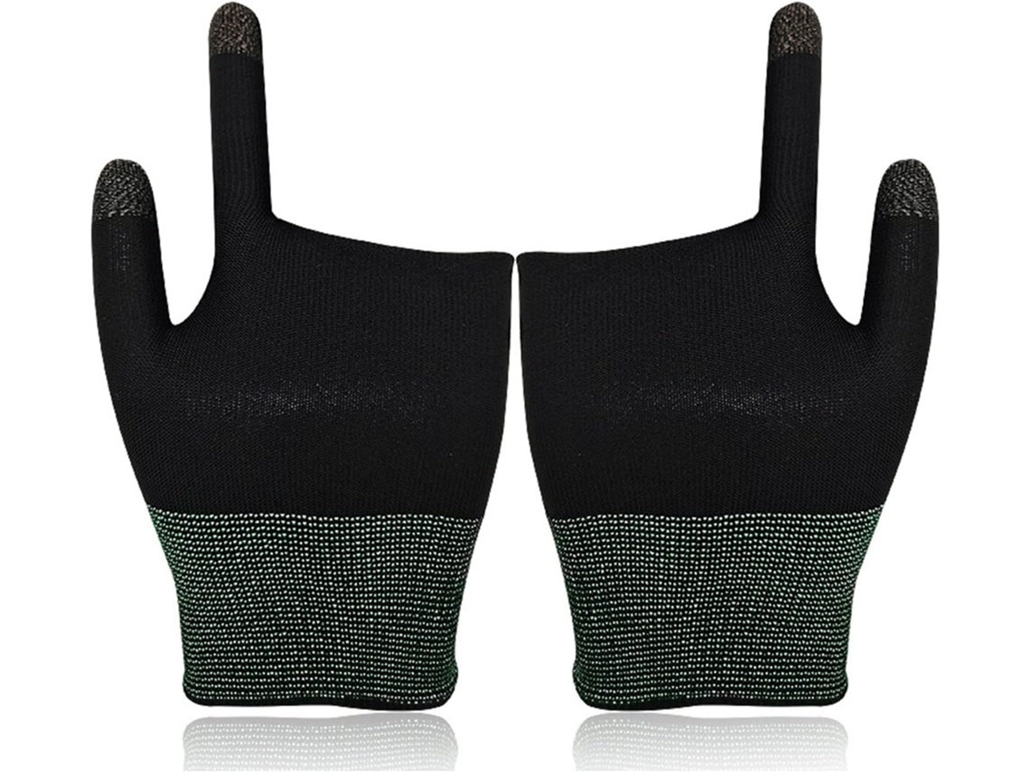 Lurelia Luvas Gaming Para Ecrã Tátil Fibra De Prata, Abs, Respirável, Sensível Ao Toque, Condutor, Para Gaming Móvel E Ecrãs Táteis