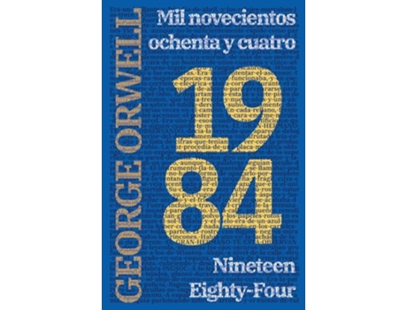 Livro Nineteen Eighty-Four de George Orwell (Espanhol)