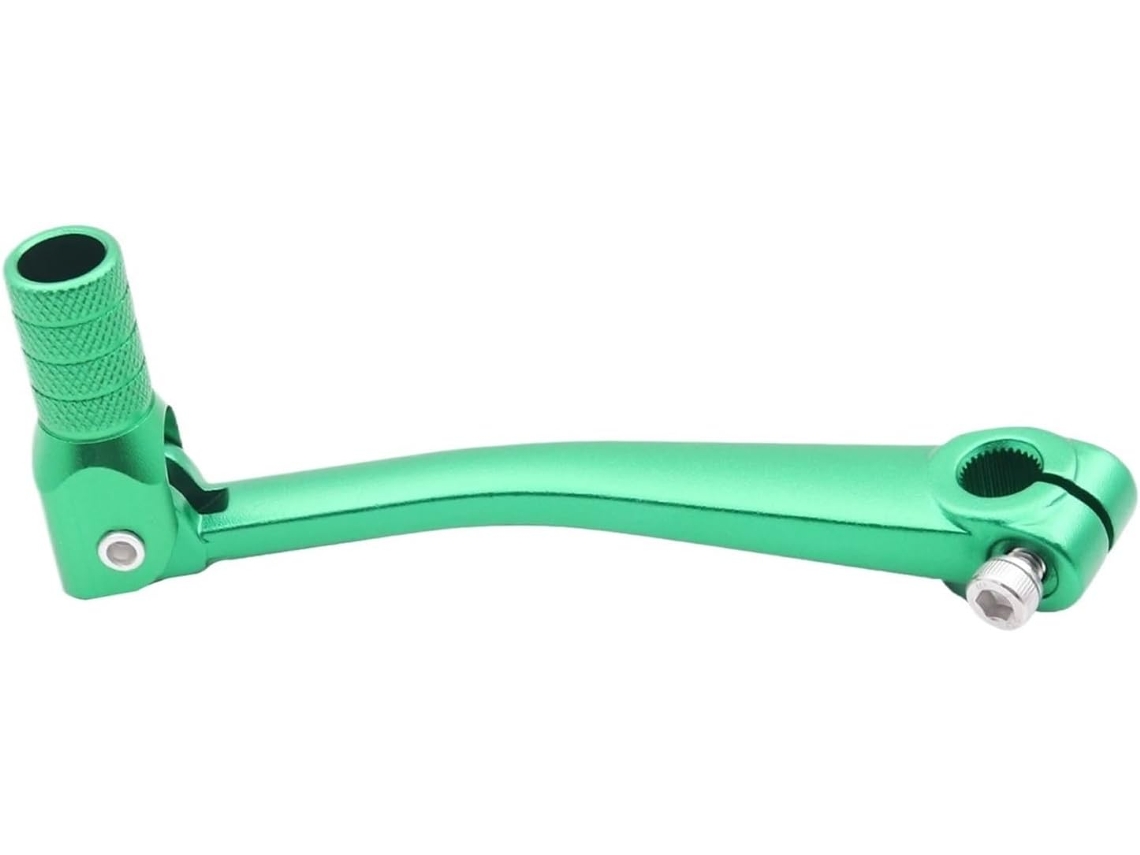 Alavanca de Câmbio Dobrável em Alumínio para Motocicletas Quadriciclos Motos Off Road Eixo Pivotante Pedal Se
