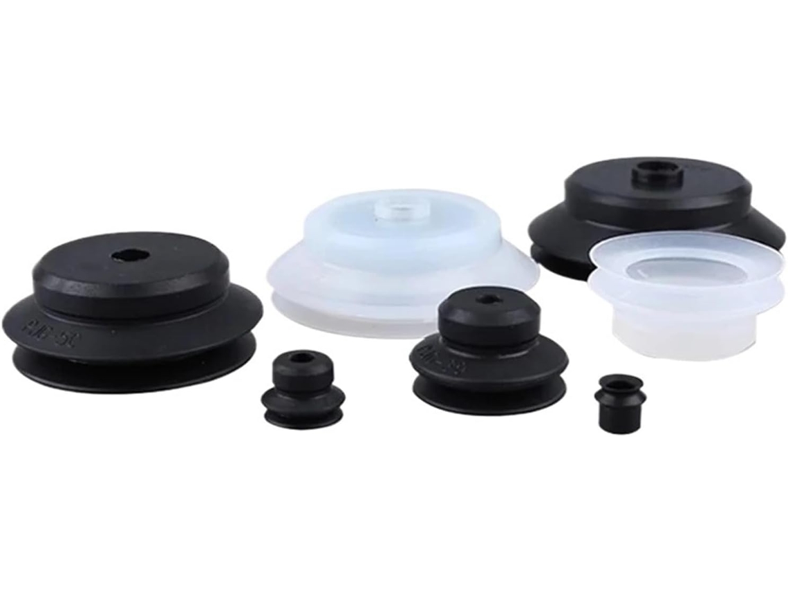 Conjunto De 10 Ventosas Pneumáticas A Vácuo Pjg Para Braço Robótico, Com Dupla Camada De Silicone, Para Automação De
