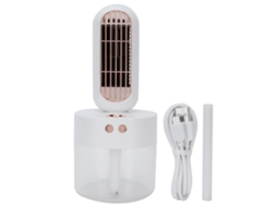 Ventilador Spray com Umidificador Mini Usb Branco