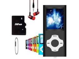 Mp3 Player / Mp4 Player, Mp3 Player De Música Da Hotech Brilvibera
