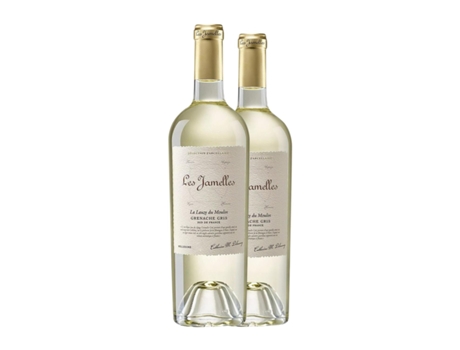 Vinho branco LES JAMELLES La Lauze du Moulin Sélection Parcellaire Grenache Cinza Vin de Pays d'Oc (0.75 L - 2 Unidades)