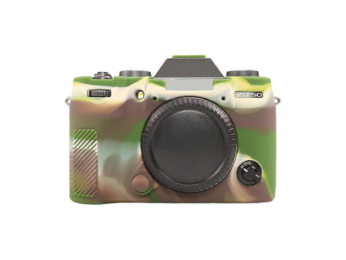 Capa Protetora De Silicone Macio E Brilhante Para Fujifilm X-t50