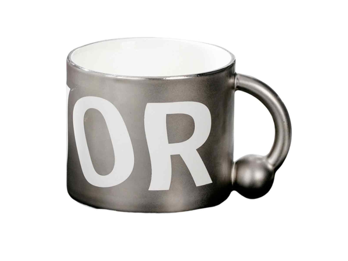 Caneca Criativa de Cerâmica 400Ml para Leite e Café Presente NEVEANCE