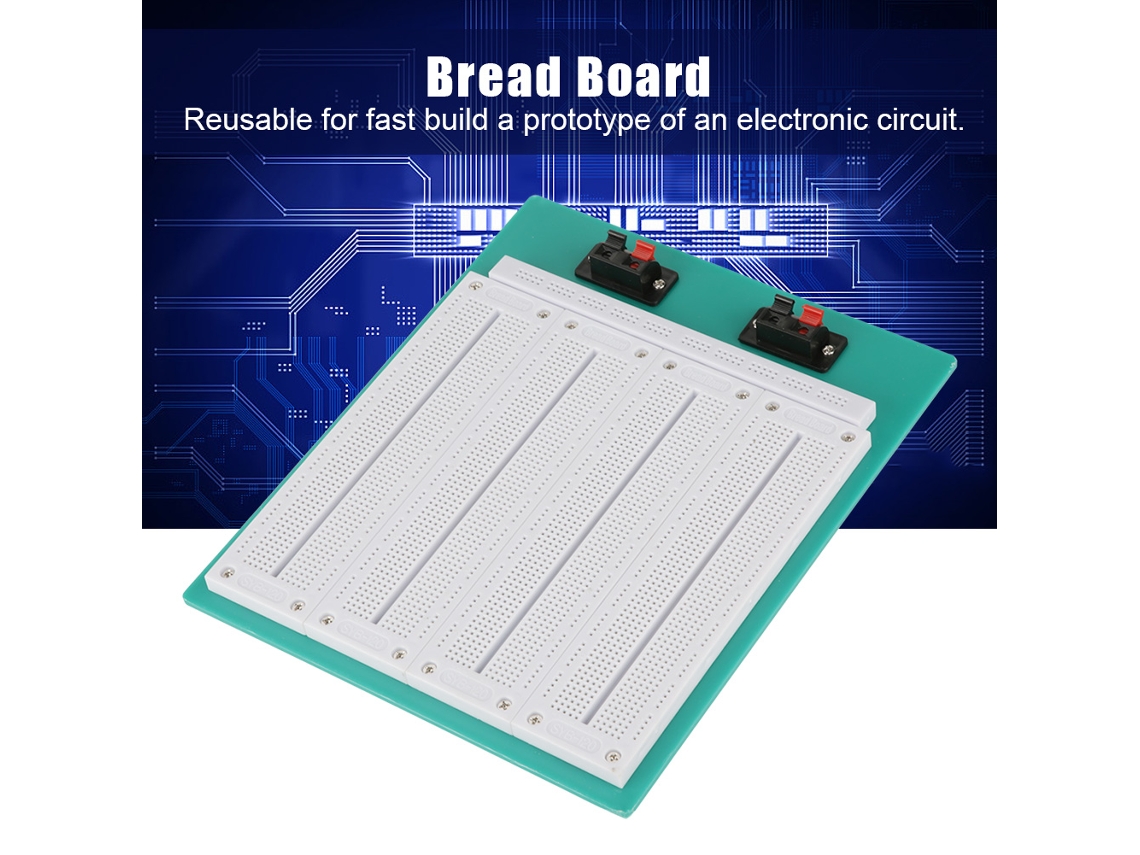 Placa De Prototipagem Sem Solda 700 Pontes Syb-500