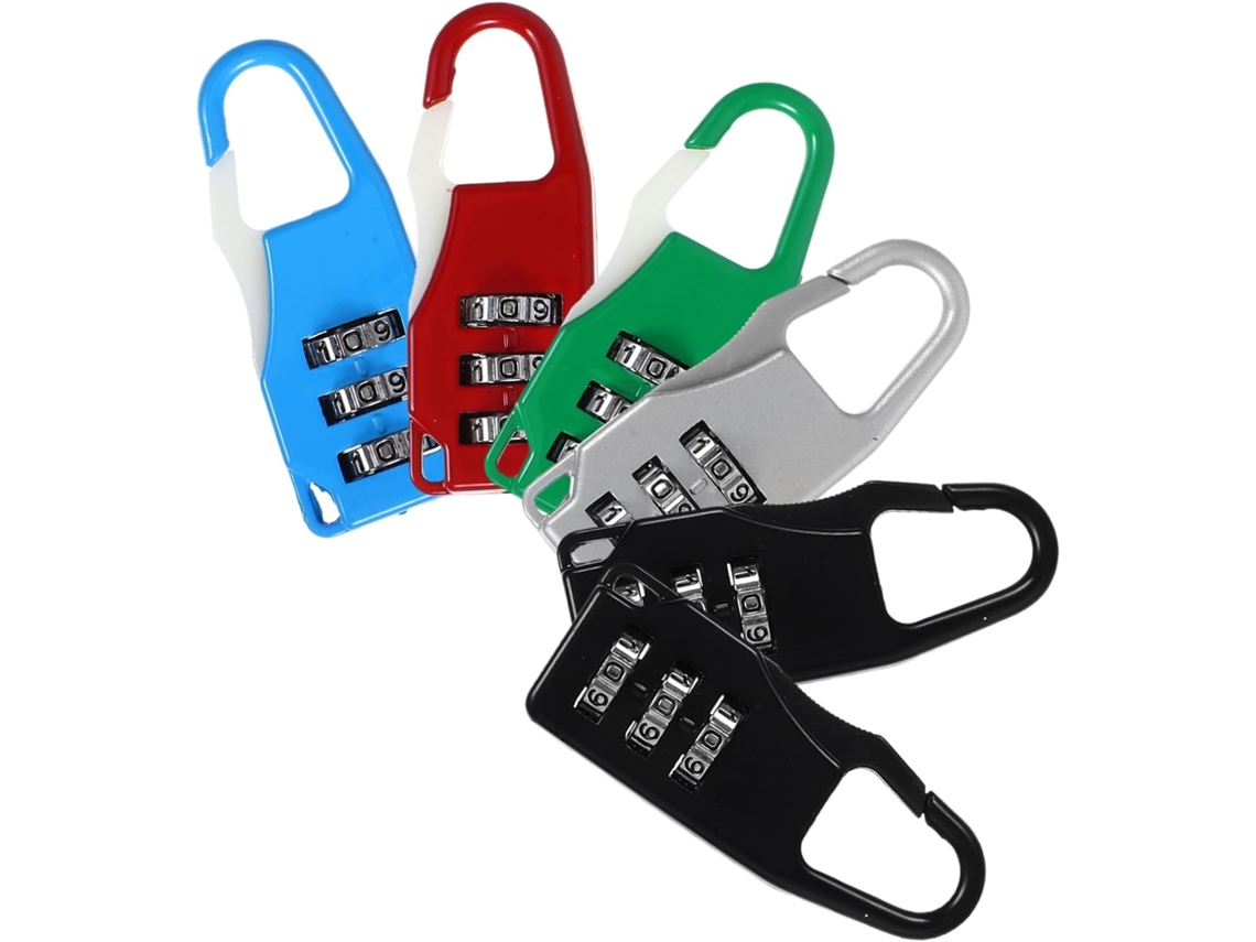 Cadeado De Combinação Para Bagagem, Para Malas, Mochilas E Armários