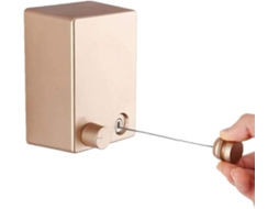 Varal retrátil Slowmoose para uso interno e externo, varal de parede