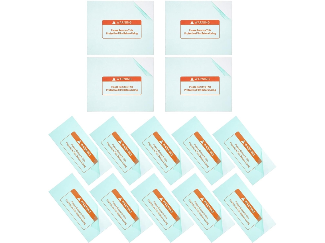 Conjunto de 40 Lentes Transparentes em Policarbonato para Capacetes de Soldagem com Escurecimento Automático e Luz Intensa. SFUSHOS