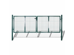 Vidaxl Grade De Malha Para Portão Porta E Parede De Jardim 300x75 Cm