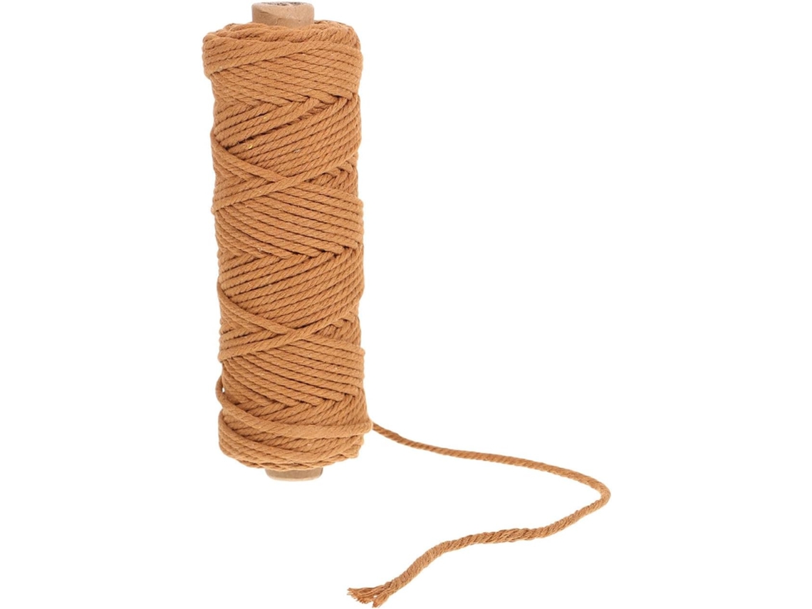 Corda De Algodão 3mm Para Amarrar E Decorar, Corda Multiuso Segura Para As Mãos E A Pele, Adequada Para Embalagens E