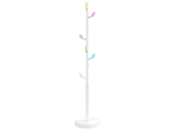 Bengaleiro VIDAXL ferro revestido a pó branco (172 cm)