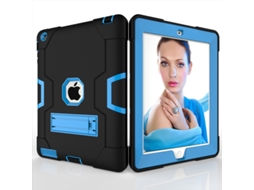 Lurelia Capa Para Ipad 9.7 2017, Silicone, Preto, Proteção Contra Quedas, Uso Diário
