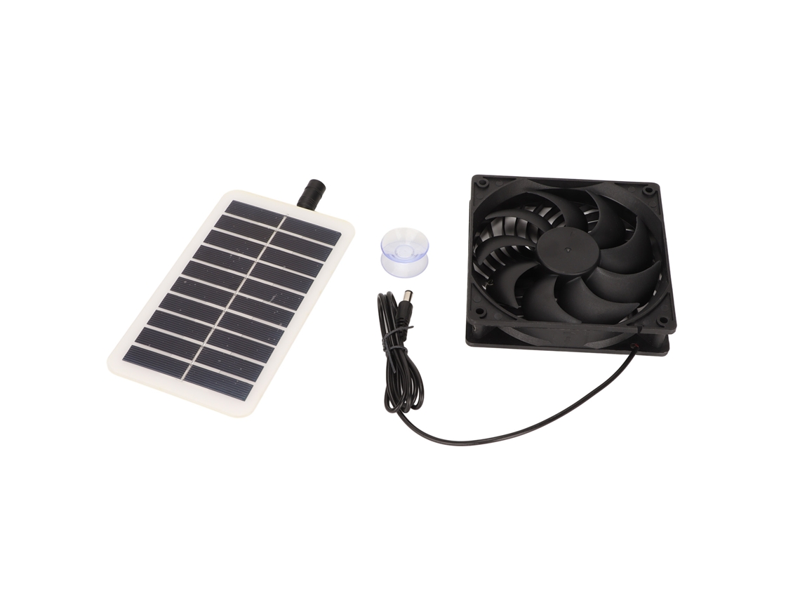 Ventilador De Exaustão Solar Laxiscreed 3w, Econômico, Remove Odores E Melhora A Ventilação Ambiental