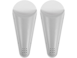 Suporte Magnético para Tesouras Inoomp, Pacote com 2, Ventilado, Branco, Organizador Universal para Tesouras de CHABERLU